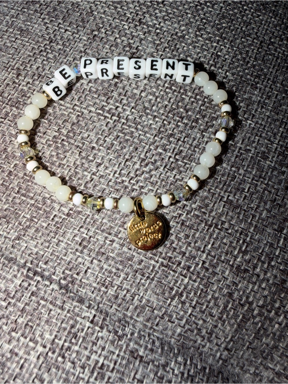 Little Words Project - Be Present Bracelet - Size Small - Picture 2 of 3